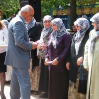 GÖLYAKA HALK EĞİTİM MERKEZİ KURSİYERLERİ, BELEDİYE SALONUNDA SERGİ AÇTI. 